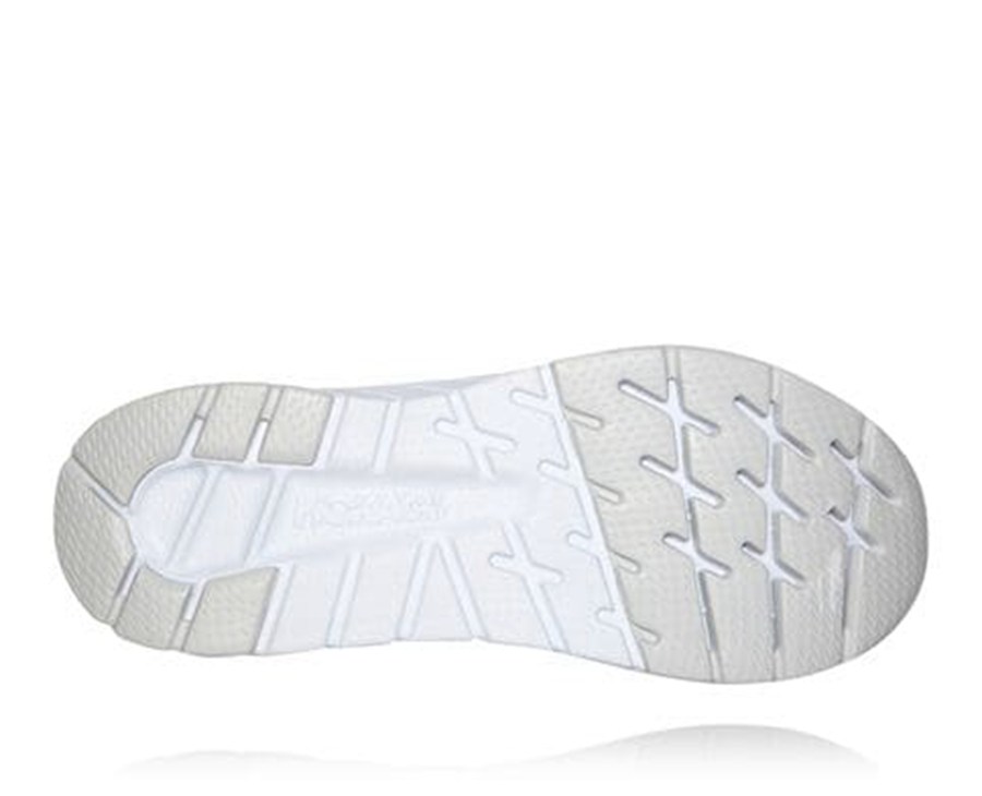 Hoka One One Mens Running Shoes - Cavu 3 - Black/White - SBWJ24875